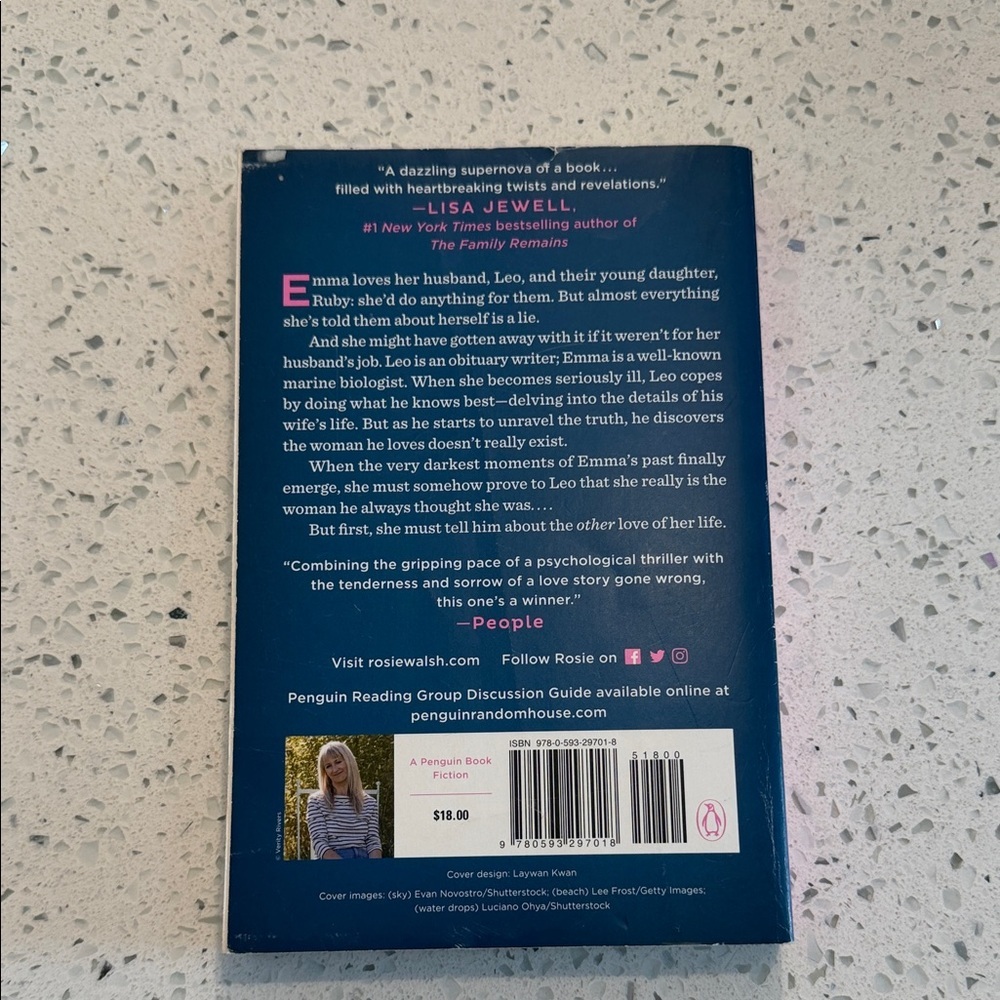 The Love of My Life by Rosie Walsh - Pink & Blue Paperback - Picture 2 of 2